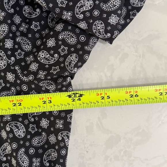 Roundtree & Yorke Performance Polo Shirt Paisley‎ Print Golf Athletic L - Picture 6 of 7